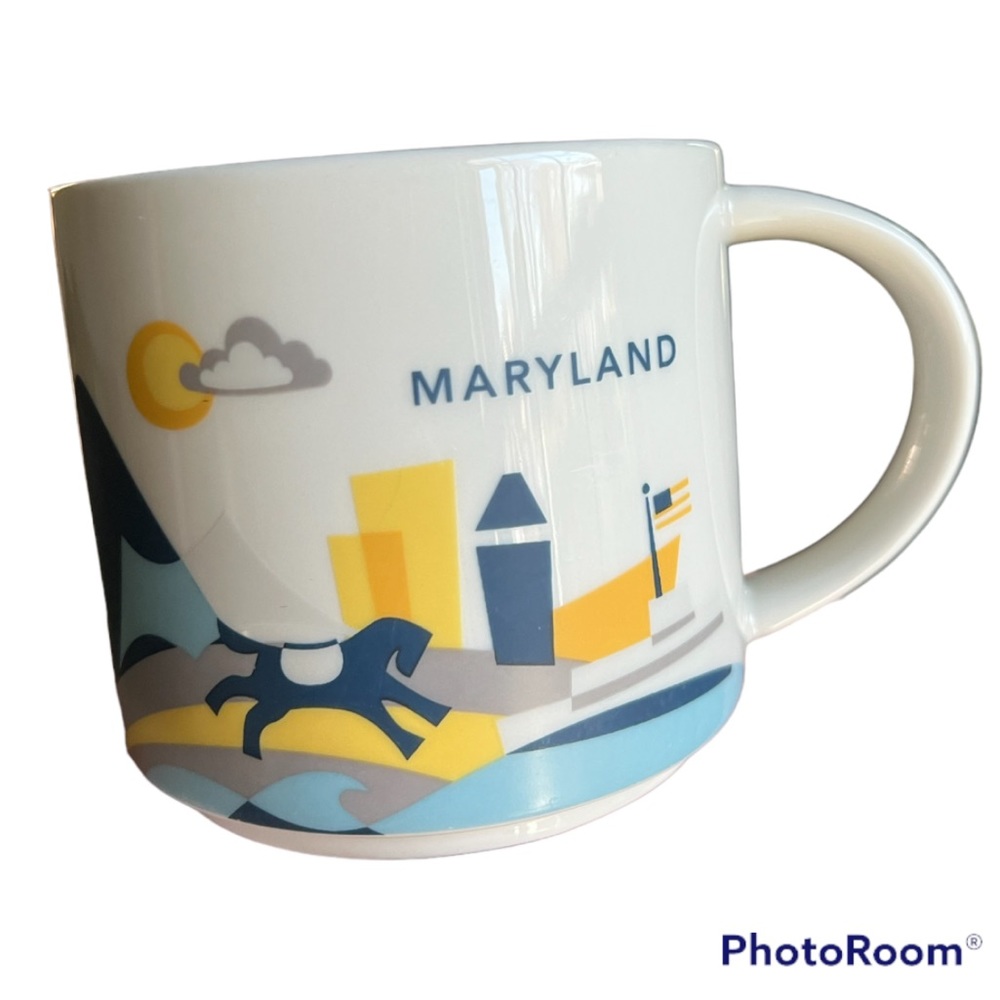Starbucks You Are Here Collection Maryland Coffee Cup